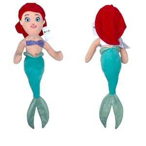 Disney Princess Ariel Pillow Buddy Plush 25.5”Little Mermaid Kohl’s Big One NWT
